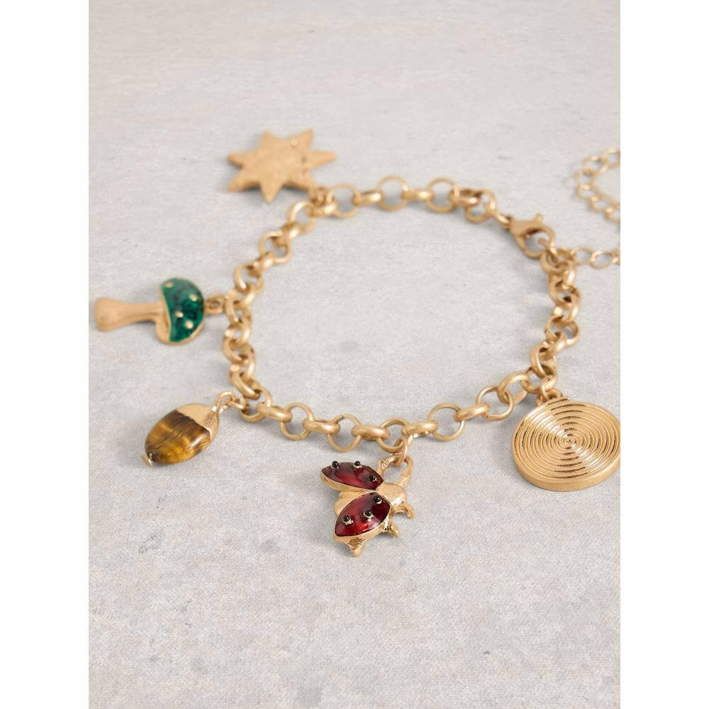 White Stuff Woodland Charm Bracelet